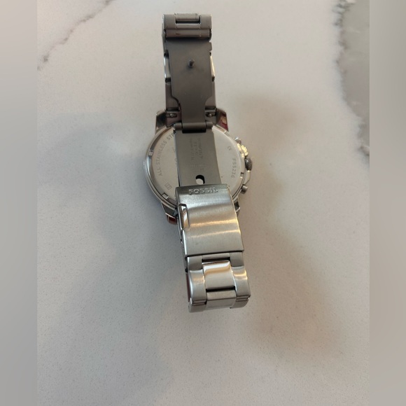 Men’s FOSSIL Neutra Chronograph Stainless Steel Watch, Silver , Quartz NEW - Picture 5 of 5